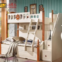 上下床子母床儿童床 双层床 高低床实木床 地中海公主床实木家