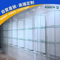 厂家直销定制 鞋包店精品展示货架 鞋柜玻璃烤漆展柜 柜台展柜