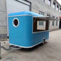 厂家定制移动商店 电动全封闭餐车 新款多功能小吃车 移动烧烤车价格