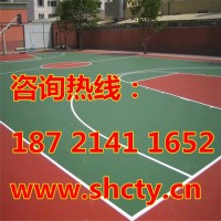 昆山塑胶篮球场施工厂家