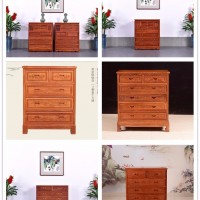 缅甸花梨中式五斗柜价格定制