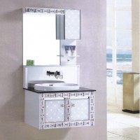 供应玻璃浴室柜 卫浴柜 浴室柜  落地柜2091