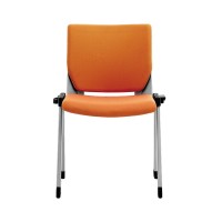 沛瑾家具 培训椅带写字板折叠简约一体学生椅子教室课桌椅网布办公椅会议椅