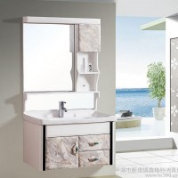 直销现代 浴室柜XY8663 卫生间洗脸一体挂墙式浴柜