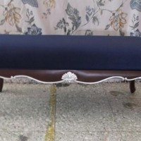 欧式床头柜 实木 香槟银 卧室家具 酒店会所 新古典床头柜