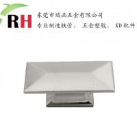 厂家直销现代家具锌合金四方拉手 镍刷线讲台式长方拉手