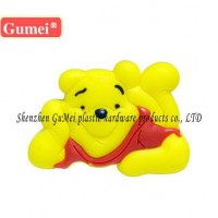 软胶家具拉手，卡通儿童鞋柜拉手