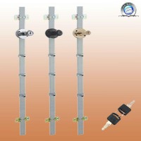 108-19，锌合金，正面锁，三联抽屉锁