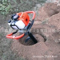 轻便小型手提式植树挖坑机 果林支架打桩机 大棚立柱埋桩挖坑机