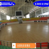 聂荣县篮球场馆实木地板,篮球场运动木地板\t