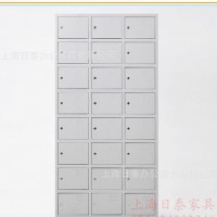 RT-3215上海钢制更衣柜 铁皮鞋柜 24门柜 二十四门