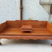 美家家具 刺猬紫檀罗汉床中式简易客厅沙发床现代简约罗汉床三件套实木仿古柜子推拉床床榻客厅家具定制