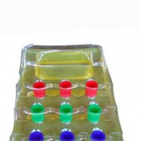 环保pvc男女通用水上休闲椅充气浮排 充气浮床现货