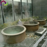 景德镇养生陶瓷澡缸韩式澡缸缸陶瓷大缸风水缸定瓷1米锦鲤缸窑变缸大缸洗浴泡镇宅缸