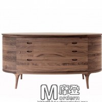 摩登 厂家欧式斗柜 实木 客厅椭圆四斗柜  组合收纳柜