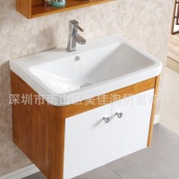 橡木实木浴室柜卫生间小尺寸组合挂墙储物镜柜70厘米镜柜吊柜工