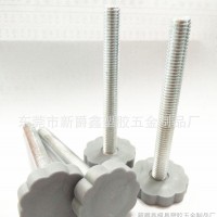 m8梅花塑胶调整脚、直纹塑料调整脚、家具橱柜可调整脚