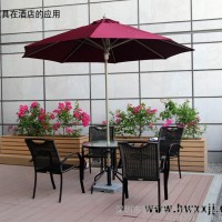 全国星级酒店户外外摆休闲桌椅花园休闲桌椅 露天休闲户外桌椅 深圳酒店休闲藤编桌椅 咖啡厅藤编桌椅 双11南方酒店餐厅休闲