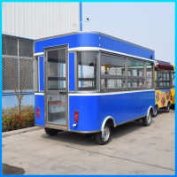 厂家展销喜邦店车电动四轮街景餐车 多功能售货车 流动美食餐饮车早餐车