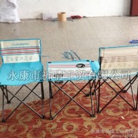 【祈晴广告】便携折叠沙滩椅套桌 折叠套桌三件套 SUBARU斯巴鲁