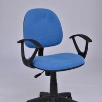 蓝色办公椅 办公家具定制 家用电脑椅人体工程学转椅