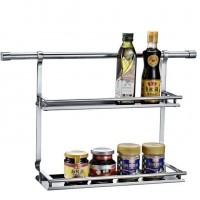 304不锈钢 厨房挂架 置物架 调味架 收纳 五金挂件 一件