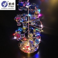 zeayea18孔茶杯架萨克斯风冷热杯架