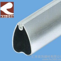 英格斯丹 铝合金衣通管 铝型材挂衣杆 衣通法兰座 E3135