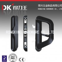 玻璃门执手锁  推拉移门勾锁 DK-DJ002单面无匙大门对