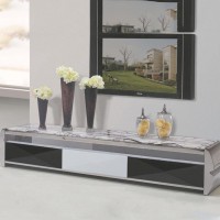 【佳优】黑白色时尚不锈钢大理石S635电视柜 2014新款厂家批发