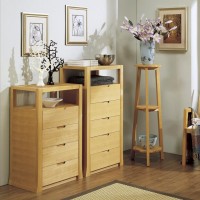潍坊万华 优质诗尼曼五斗柜 床头柜