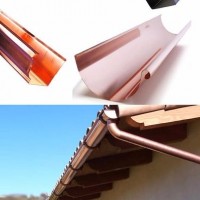 德普瑞斯K型池州南平矩形方管，彩铝雨水槽，PVC成品檐沟，PVC天沟 彩铝天沟