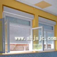 窗 卷帘窗 防盗窗 电动卷帘窗 遥控卷帘窗 欧式卷帘窗漏孔卷