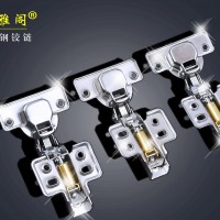 专业 特价 不锈钢液压缓冲铰链 烟斗合页 家具五金
